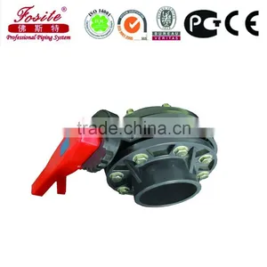 2"-8" Upvc Butterfuly Ball Valve thumbnail-2
