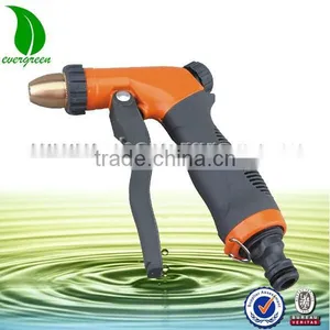 Three-function Garden Trigger Spray Gun With Brass Nozzle thumbnail-1