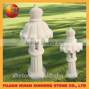 Chinese Stone Maru Yukimi Lantern Decorative Pagoda thumbnail-1