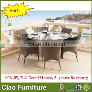 Patio Garden Furniture Coffee Shop Table and Chair thumbnail-1