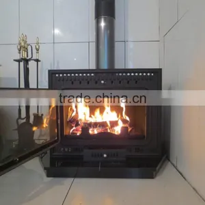 CE Certificates High Quality Europe Style Decorative Wood Burning Fireplace Inserts HS-X9N thumbnail-1