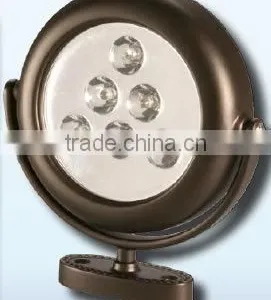 Outdoor Solar LED Wall Delux Round Puck Light thumbnail-1