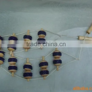 Wooden Wheel Body Back Waist Care Roller Massager thumbnail-3