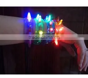 Party Goft Glow in the Dark Silicone Bracelet thumbnail-1