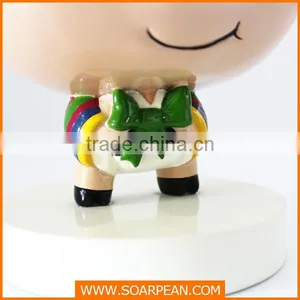 Customozed Fiberglass Vivid Cute Pig Cartoon Statue thumbnail-6