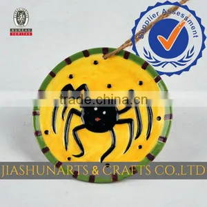 Spider Relief Ceramic Wall Hanging Decoration thumbnail-1