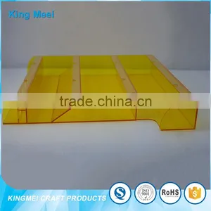 3 Tier Acrylic Cosmetic Stair Step Display Shelf thumbnail-3
