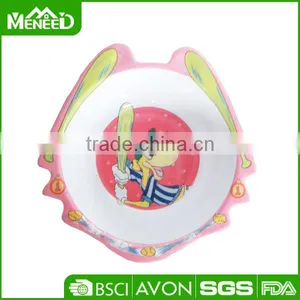 Irregular Baby Food Grade Melamac Children Party Decorative Bowl thumbnail-5
