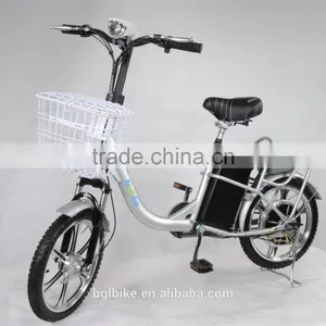 CE 36V 18 Inch Carbon Steel Electric Bike e City Cycle Electric Bike thumbnail-1