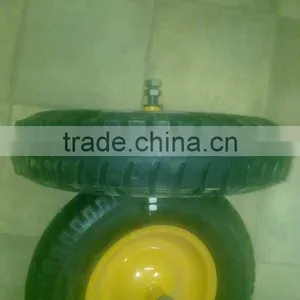 Wheelbarrow Wheels Size 4.00-8 With Steel Rim thumbnail-4
