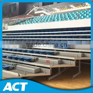 Steel Tribune Seating, Retractable Bleacher With Seats thumbnail-3