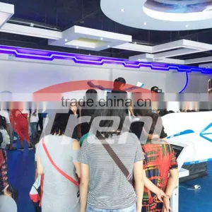 Zhuoyuan Factory Price 9D Cinema Amusement Park Roller Coaster Virtual Reality Simulator thumbnail-1