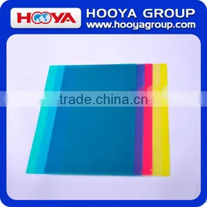 Promotional Cheap Stationery Transparent Wholesale Plastic Paper File thumbnail-1