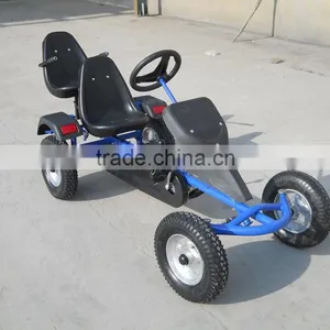Outdoor Pedal go Kart,sandbeach Cart for Two Person F160AB thumbnail-1