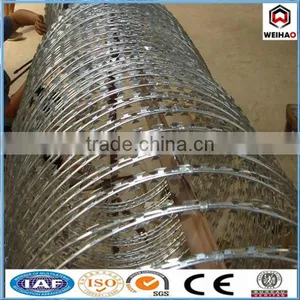 Concertina Coil Razor Barbed Wire 15 Years Manufacturer thumbnail-1