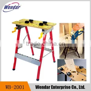 Multi-purpose Wooden Foldable Workbench thumbnail-1