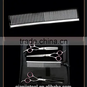 QJ-PT22 Durable High Quality Dog Cutting Scissors Set thumbnail-3