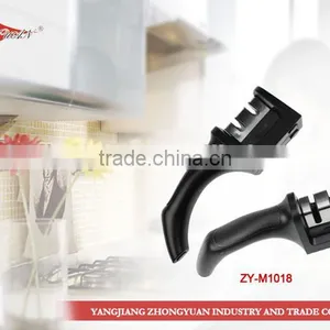 Two Sharpening Modes Knife Sharpener With Long Safety ABS Handle thumbnail-1