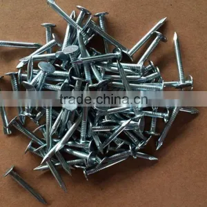 Galvanized Clout Nails Big Head Roofing Nails for Construction thumbnail-1
