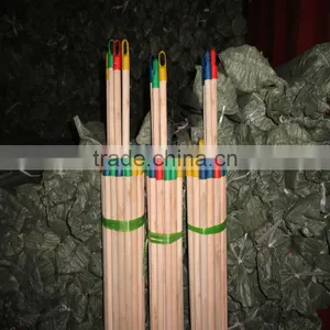 Smooth Natural Wooden Broom Handles thumbnail-1