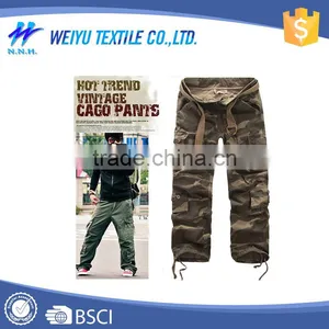 Wholesale Military Fashion Promotional Mens Cargo Pants thumbnail-3