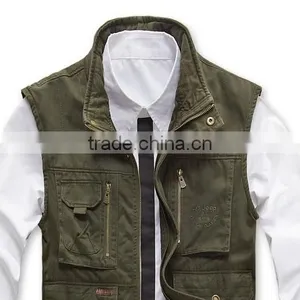 COTTON VEST FOR FISHING CHINA MANUFACTURER OEM thumbnail-1