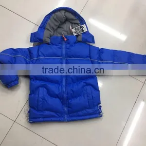Bulk Wholesale Clothing Cheap Boys Winter Jacket With Hood Stocklots thumbnail-5
