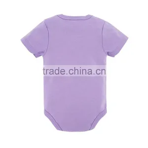 China Factory Cute Cats Design Short Sleeve 100% Cotton Baby Clothes For Newborn thumbnail-2