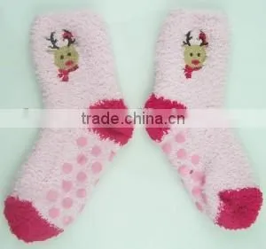 Children Slipper Terry Sock With Animal thumbnail-1