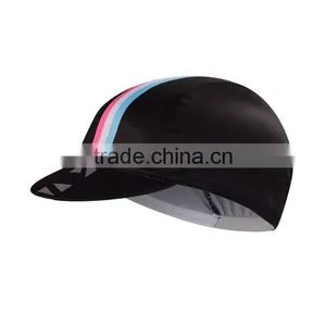 Custom Breathable Bicycle Hat Dry Fit Sublimation Coolmax 100%polyester Blank Cycling Caps Hats Manufacturer thumbnail-5