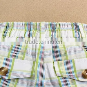 Brand Mom and Bab Newest Fashion Summer Lattic Baby Cotton Shorts From China Facotry Directly thumbnail-6