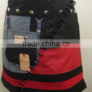 Cotton Wrap Skirt thumbnail-3