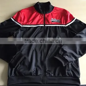 Men's Casual Cheap 100% Polyester Tricot Fleece Jacket thumbnail-2