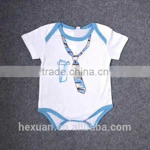 Short Sleeve Cartoon Printing Wholesale Baby Romper Gift Set thumbnail-3