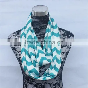 Wholesale Cotton Monogram Chevron Infinity thumbnail-3