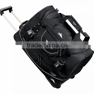 High Sierra 22" Carry-On Rolling Duffel Bag - Has a Drop-bottom Lower Compartment for Shoes and Clothes and Comes With Your Logo thumbnail-2