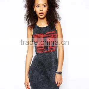 Mini Bodycon Dress With MTV Print thumbnail-1