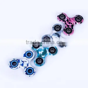 Colorful Fingertips Gyro Fidget Spinner Fingers Rotating Decompression Camouflage Spiral Steel Ball Models thumbnail-3