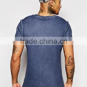 2017 Summer Guangzhou Shandao OEM 180g Cotton Spandex Short Sleeve Round Neck T Shirt Design thumbnail-3
