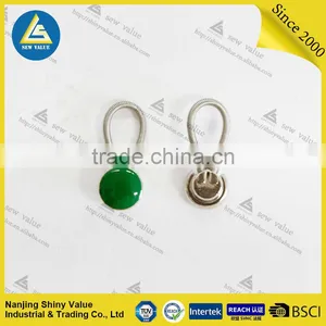 Mixed Sizes Packed Metal Collar Button Extenders in Different Colors Crystal Mounted With Elastic in the Spring thumbnail-3