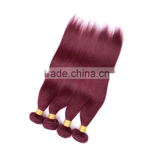 Best Selling Products In America Hair Weaving 99j Color Unprocessed Virgin Malaysian Straight Hair thumbnail-1