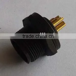 Circular Standard MF Panel Solder Type Front Mounting Waterproof Connector thumbnail-1