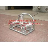 Cable Roller Galvanized Cable Roller With Ground Plate thumbnail-1