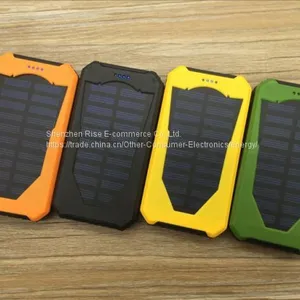 12000mah Portable Solar Charger Waterproof Mobile Phones Solar Power Bank thumbnail-4