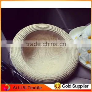 2017 Natural Straw Panama Hat, Hand Woven Panama Straw Hat thumbnail-4