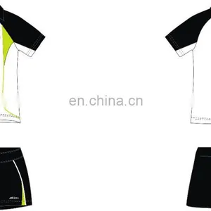 Promotion Cheap Custom Tennis Jersey for Women With Logo Design thumbnail-6