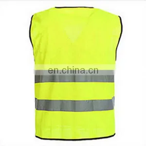 Wholesale 100 Polyester High Visibility Hi Viz Vest thumbnail-2