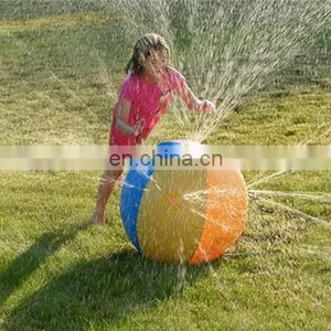 Children PVC Inflatable Water Spray Pool Ball Toy for Kids thumbnail-1