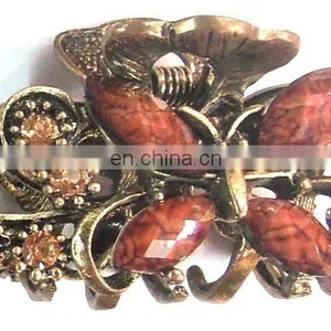 Alloy Hair Claw Clip With Rhinestone for Women or Lady thumbnail-1