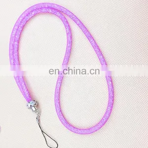 2016 Most Popular Mobile Phone Case Jewelry Hanging Rope , Crystal Mobile Phone Lanyard Straps thumbnail-3